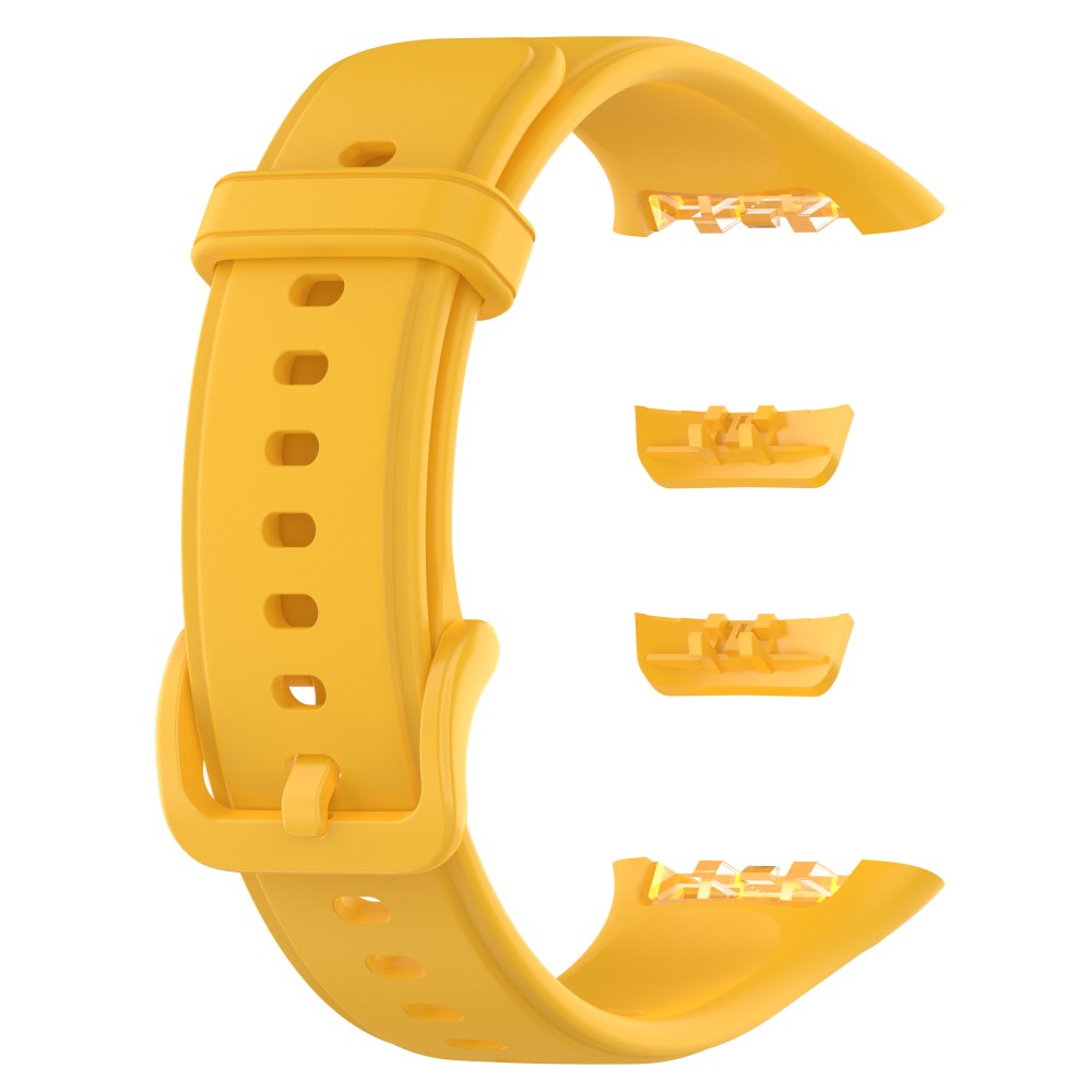 Rigtigt fed Oppo Band 2 Silikone Rem - Gul#serie_6