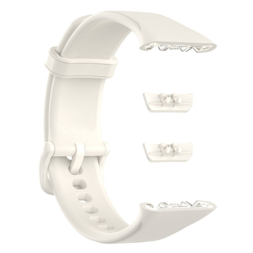 Rigtigt fed Oppo Band 2 Silikone Rem - Hvid#serie_7