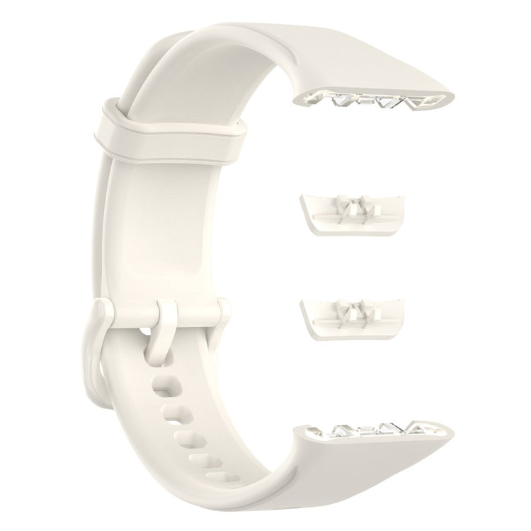 Rigtigt fed Oppo Band 2 Silikone Rem - Hvid#serie_7