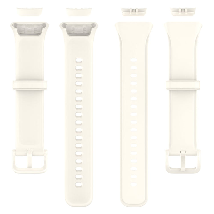 Rigtigt fed Oppo Band 2 Silikone Rem - Hvid#serie_7