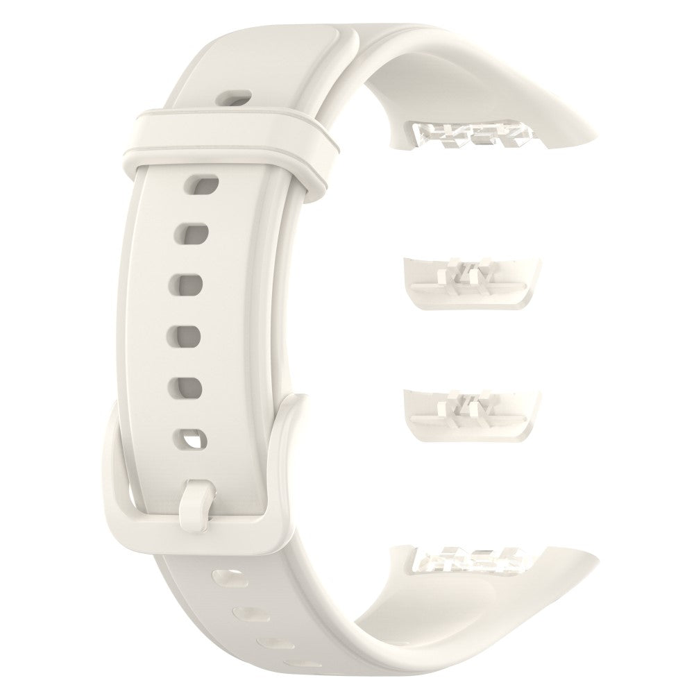 Rigtigt fed Oppo Band 2 Silikone Rem - Hvid#serie_7