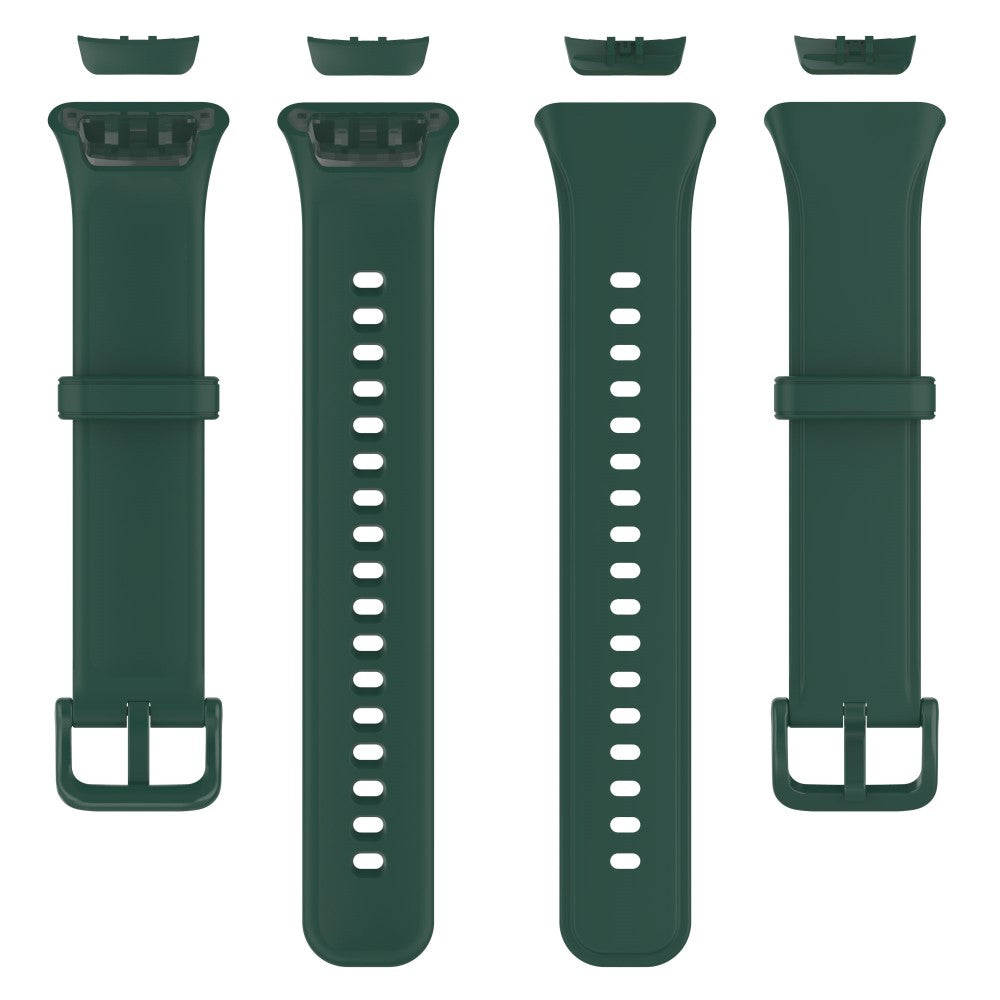 Rigtigt fed Oppo Band 2 Silikone Rem - Grøn#serie_8