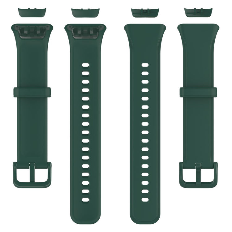 Rigtigt fed Oppo Band 2 Silikone Rem - Grøn#serie_8