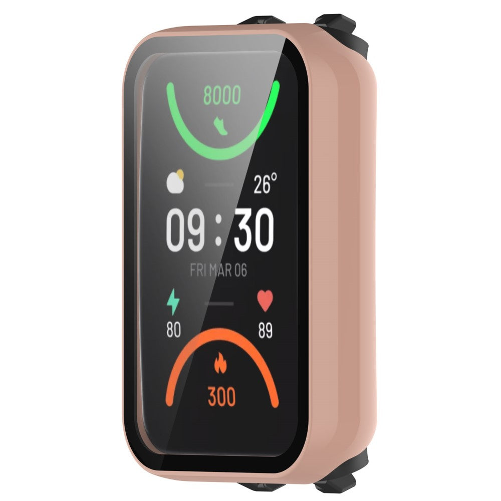 Vildt Godt Oppo Band 2 Cover med Skærmbeskytter i Plastik og Hærdet Glas - Pink#serie_1