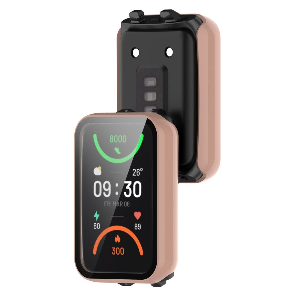 Vildt Godt Oppo Band 2 Cover med Skærmbeskytter i Plastik og Hærdet Glas - Pink#serie_1