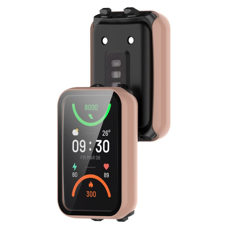 Vildt Godt Oppo Band 2 Cover med Skærmbeskytter i Plastik og Hærdet Glas - Pink#serie_1