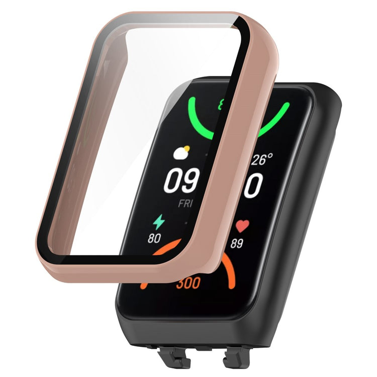 Vildt Godt Oppo Band 2 Cover med Skærmbeskytter i Plastik og Hærdet Glas - Pink#serie_1