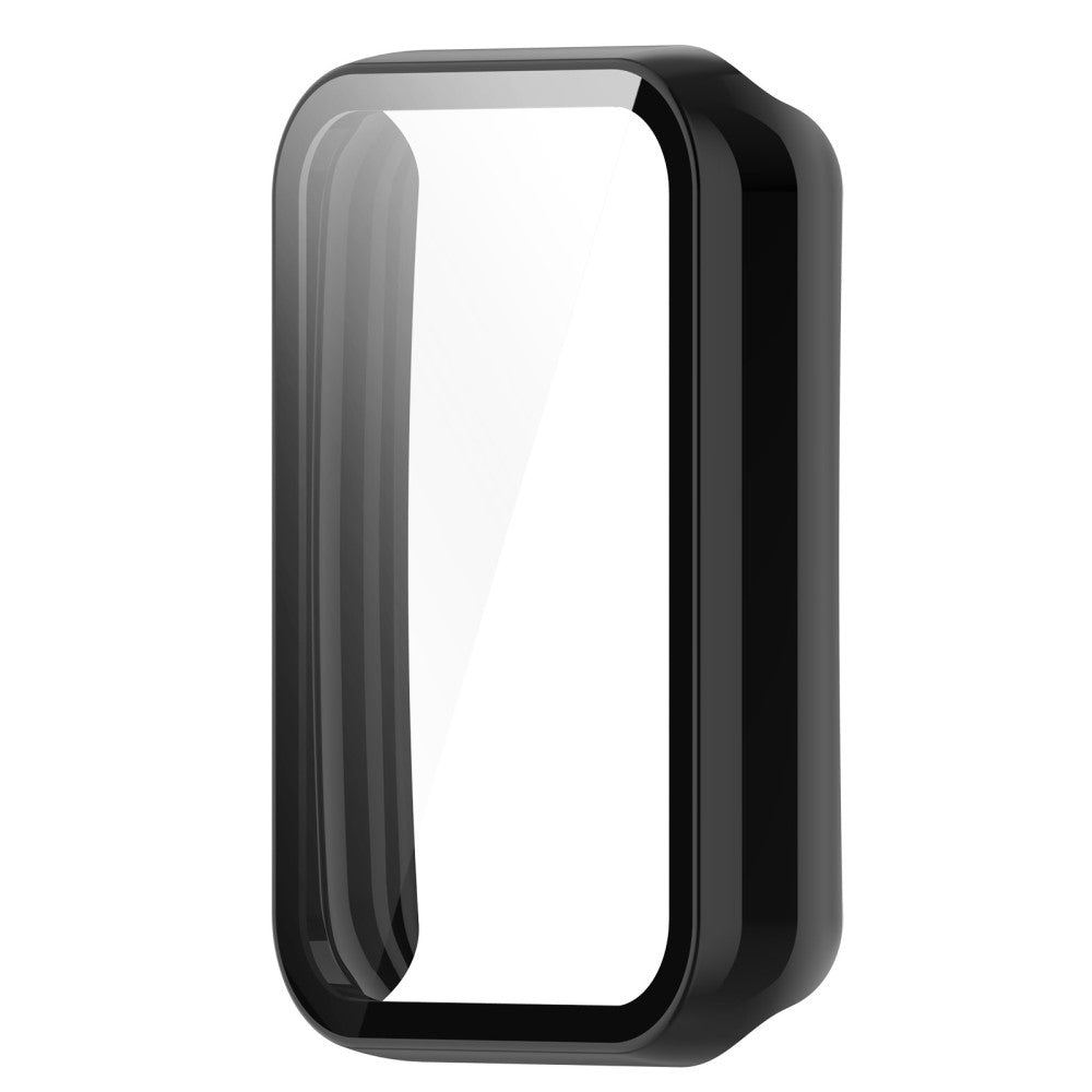 Vildt Godt Oppo Band 2 Cover med Skærmbeskytter i Plastik og Hærdet Glas - Sort#serie_2