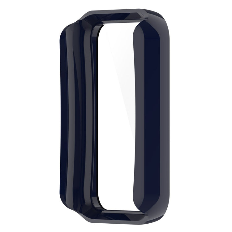 Vildt Godt Oppo Band 2 Cover med Skærmbeskytter i Plastik og Hærdet Glas - Blå#serie_3