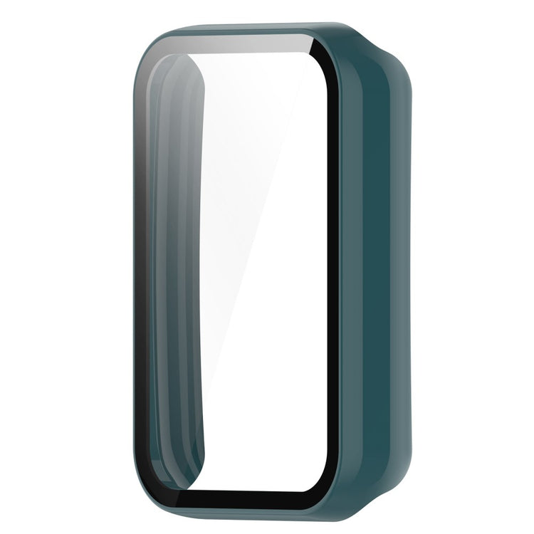 Vildt Godt Oppo Band 2 Cover med Skærmbeskytter i Plastik og Hærdet Glas - Grøn#serie_4