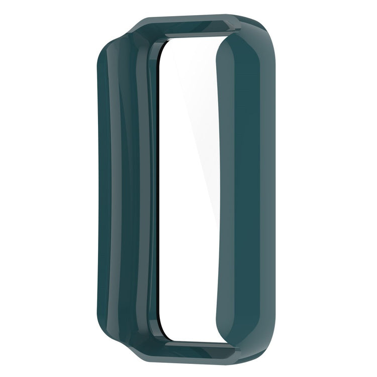 Vildt Godt Oppo Band 2 Cover med Skærmbeskytter i Plastik og Hærdet Glas - Grøn#serie_4