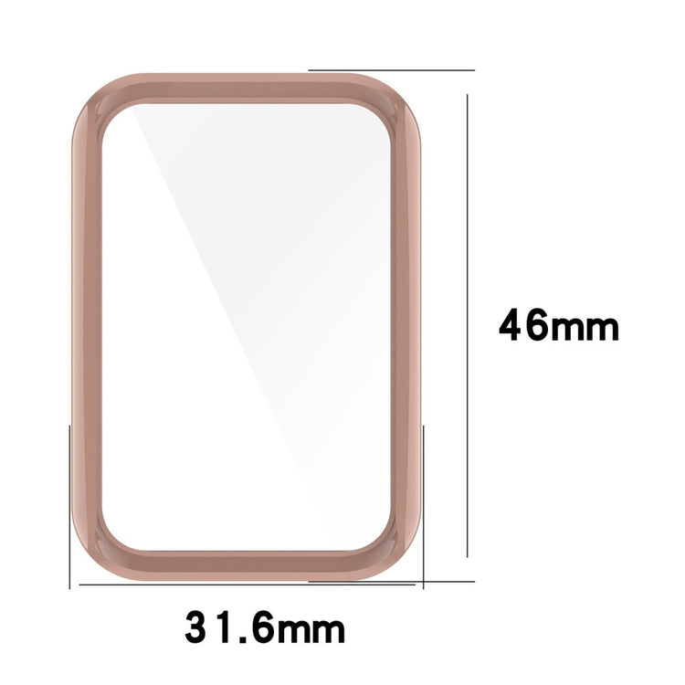 Vildt Godt Oppo Band 2 Cover med Skærmbeskytter i Plastik og Hærdet Glas - Gennemsigtig#serie_5