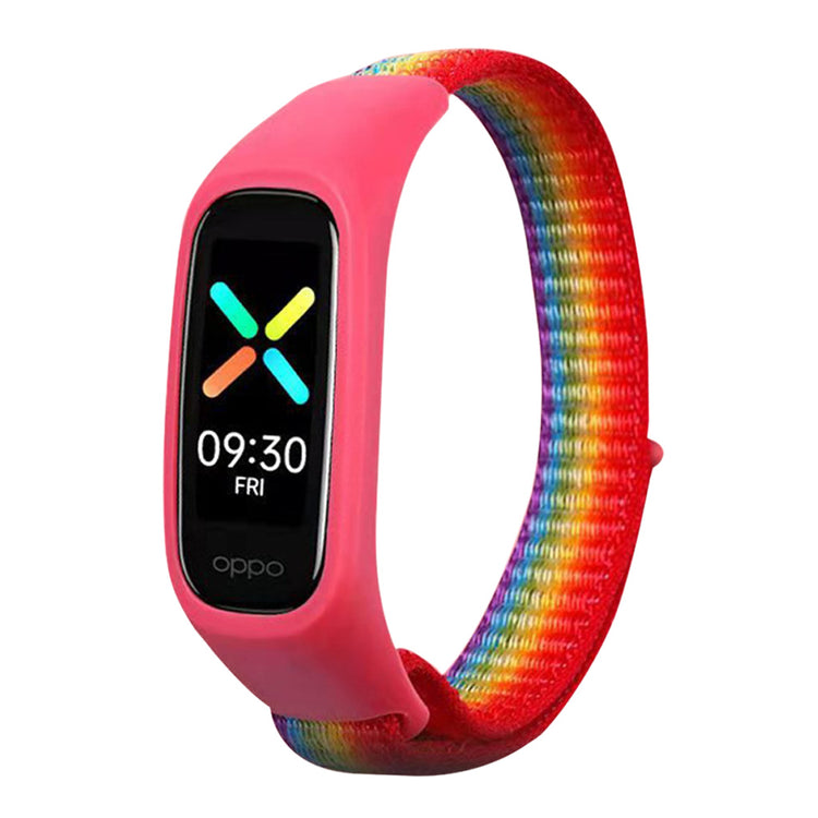 Oppo Band Style nylon watch band - Rainbow Color#serie_3
