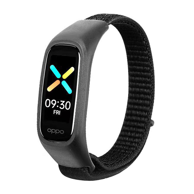 Oppo Band Style nylon watch band - Black#serie_9