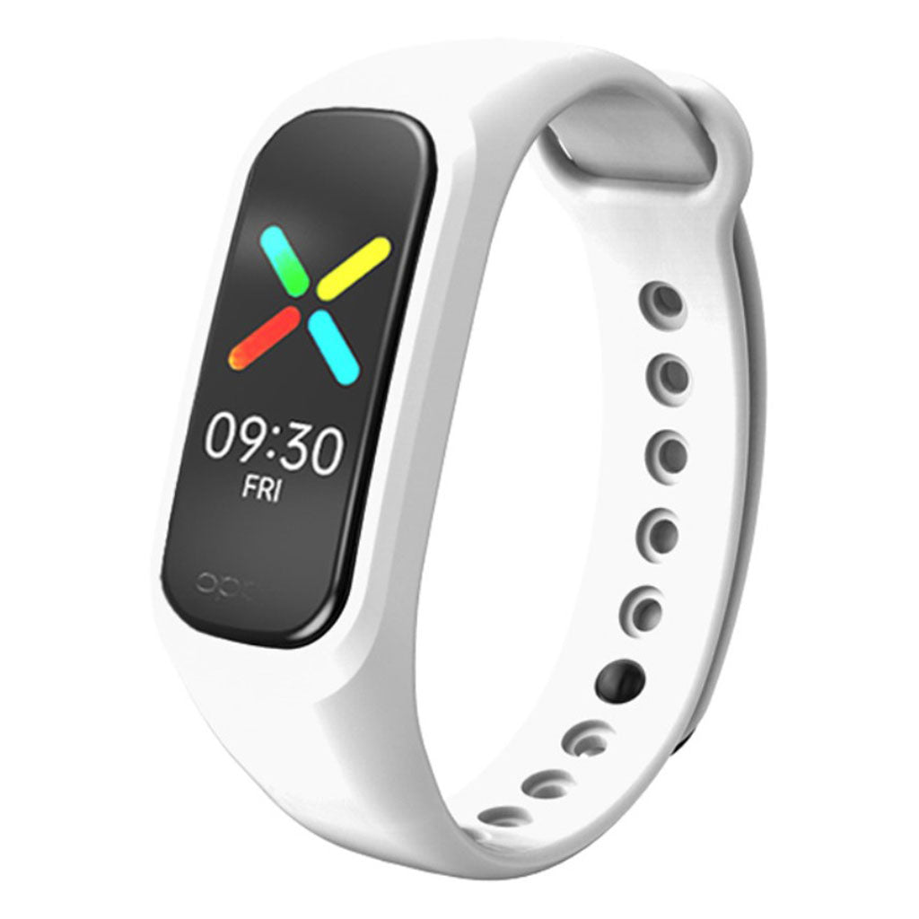 Oppo Band Style silicone watch band - White#serie_1