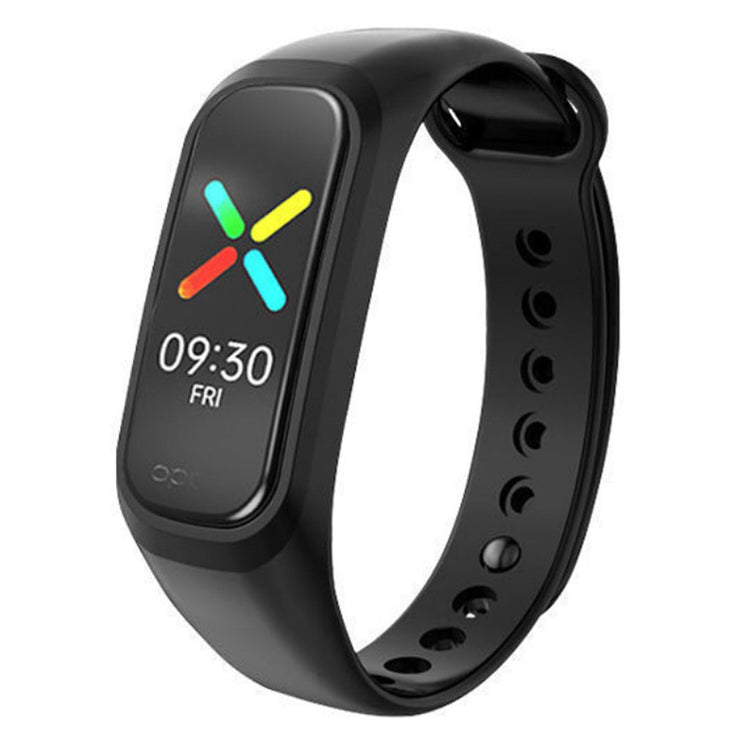 Oppo Band Style silicone watch band - Black#serie_2