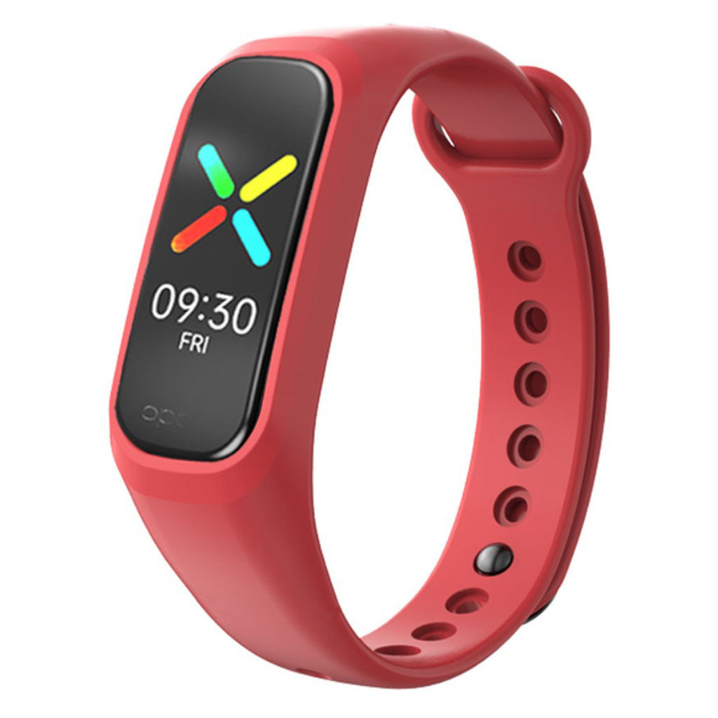 Oppo Band Style silicone watch band - Red#serie_3