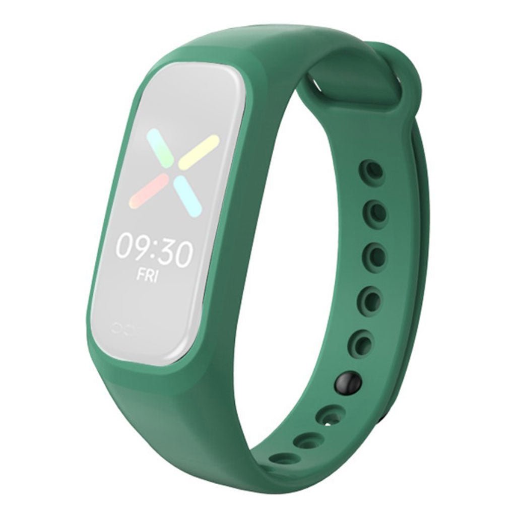 Mega pænt Oppo Band Silikone Rem - Grøn#serie_6
