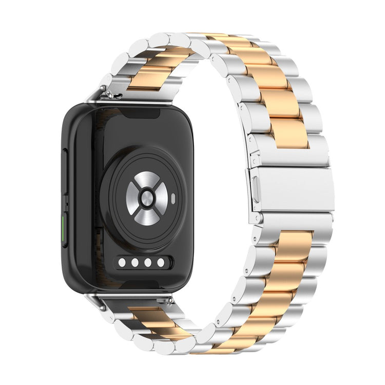 Mega fed Oppo Watch 2 (42mm) Metal Rem - Sølv#serie_4