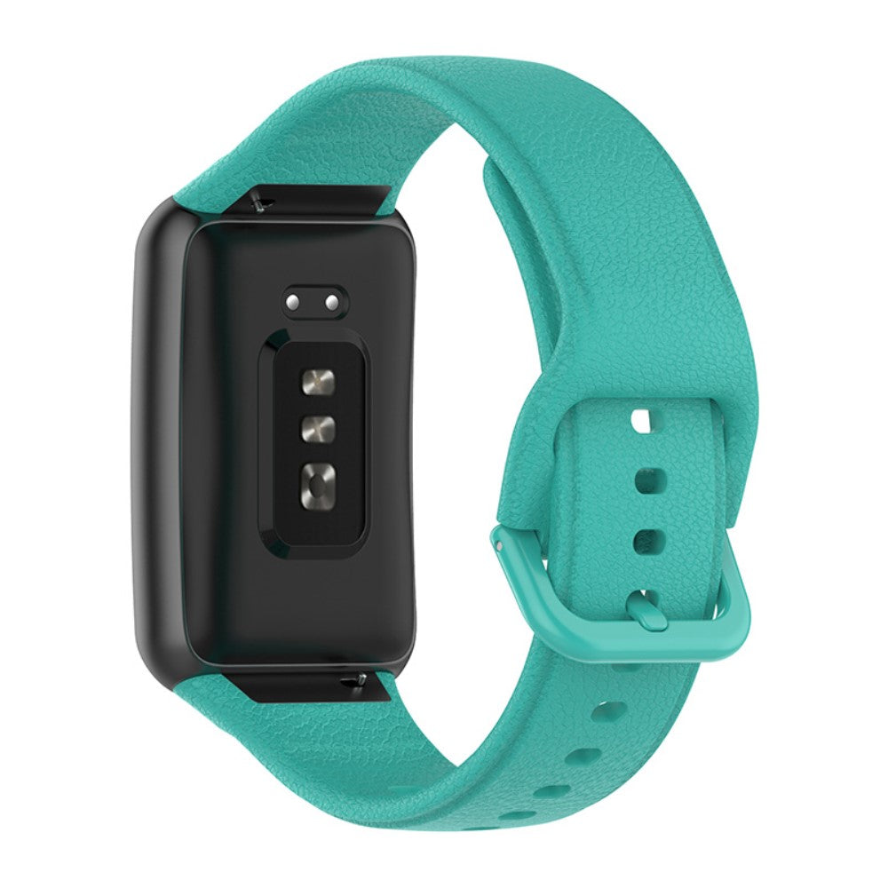 Meget fed Oppo Watch Free Silikone Rem - Grøn#serie_2