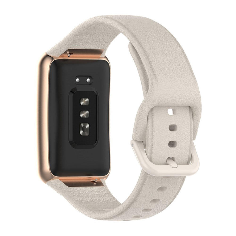 Meget fed Oppo Watch Free Silikone Rem - Guld#serie_5
