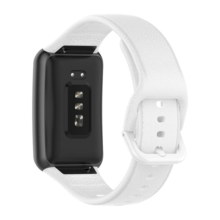 Meget fed Oppo Watch Free Silikone Rem - Hvid#serie_9