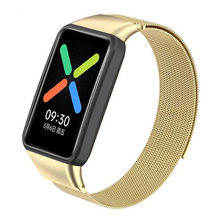 Vildt skøn Oppo Watch Free Metal Rem - Guld#serie_1