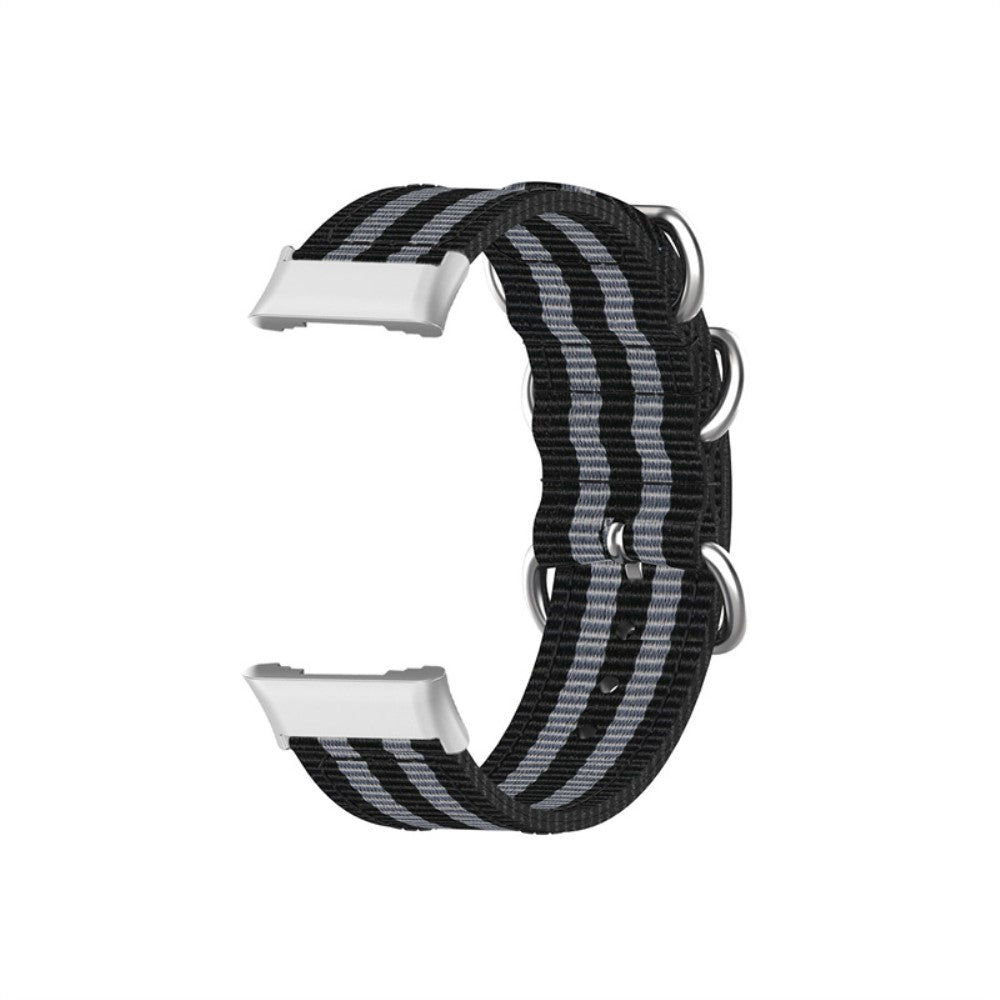 Super godt Oppo Watch Free Nylon Rem - Sort#serie_3