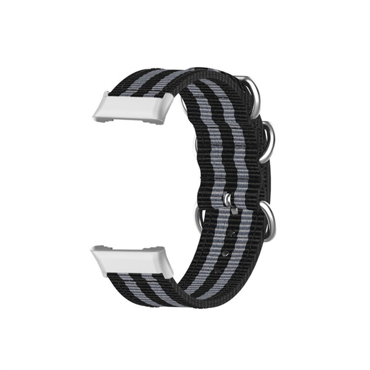 Super godt Oppo Watch Free Nylon Rem - Sort#serie_3