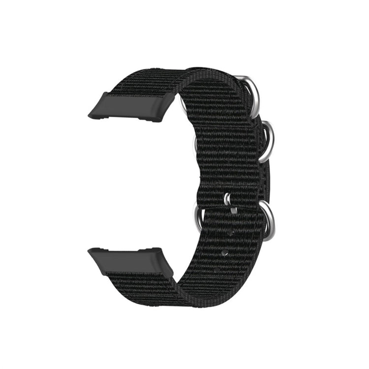 Super godt Oppo Watch Free Nylon Rem - Sort#serie_5