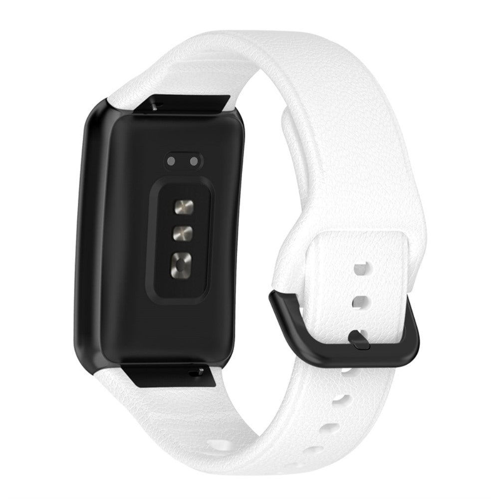 Super skøn Oppo Watch Free Silikone Rem - Hvid#serie_2