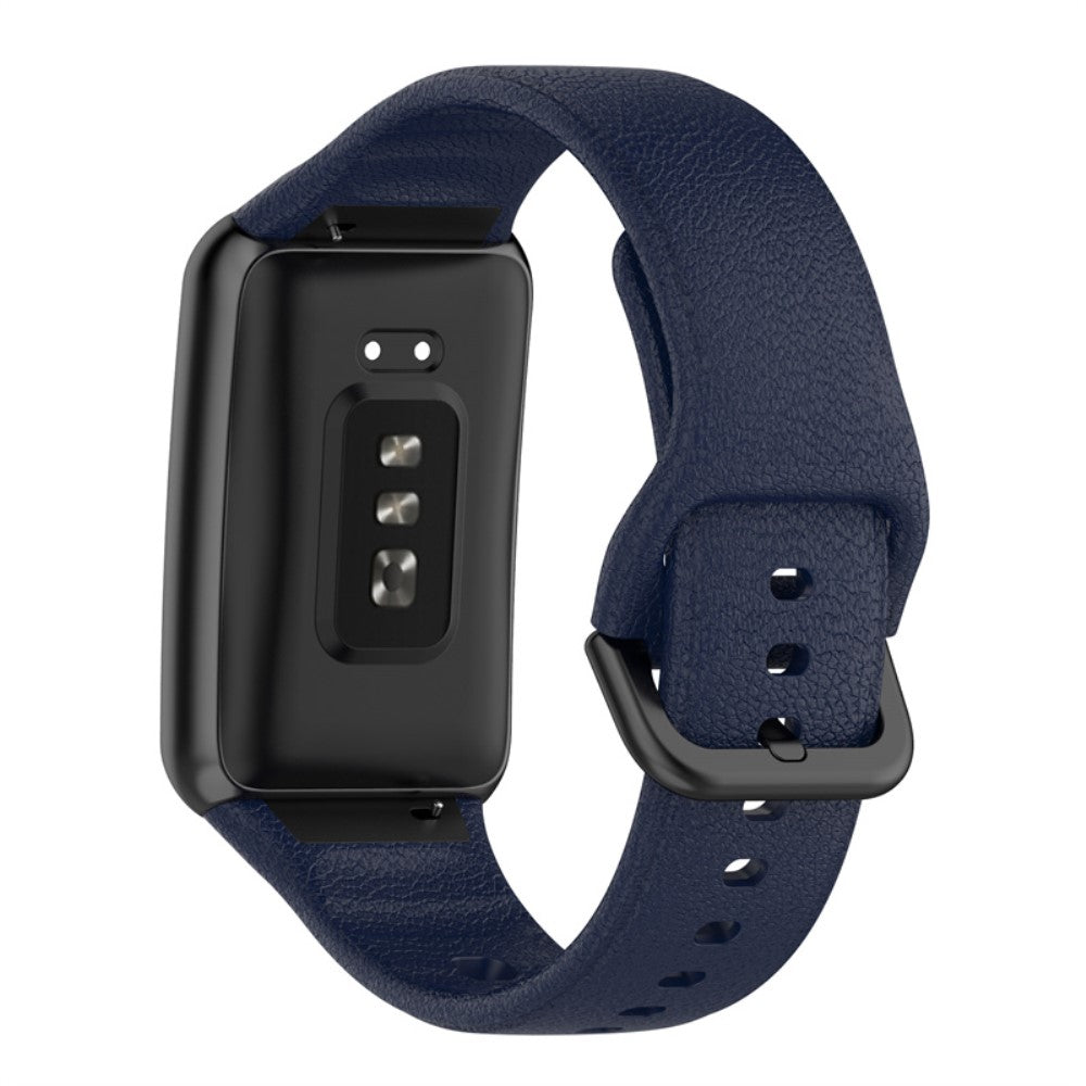 Super skøn Oppo Watch Free Silikone Rem - Blå#serie_8