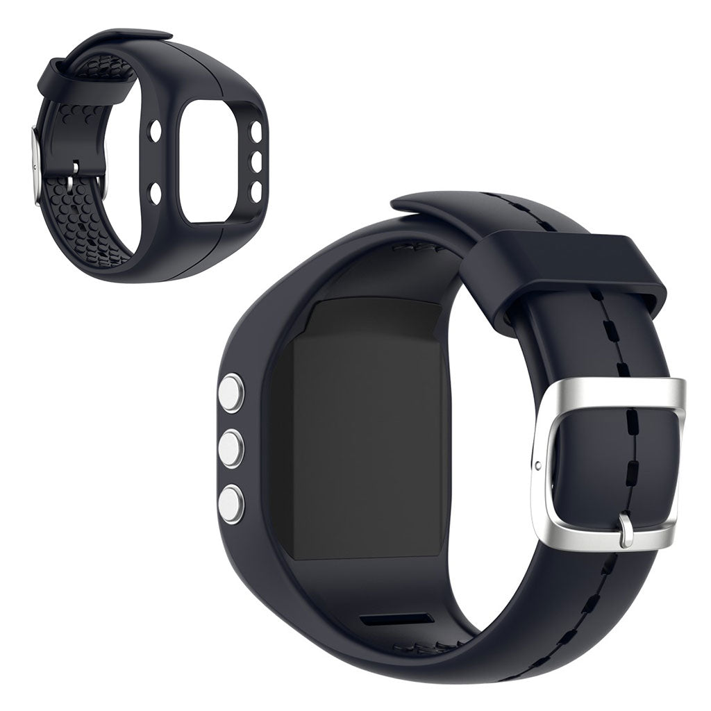 Vildt smuk Polar A300 Silikone Rem - Blå#serie_7