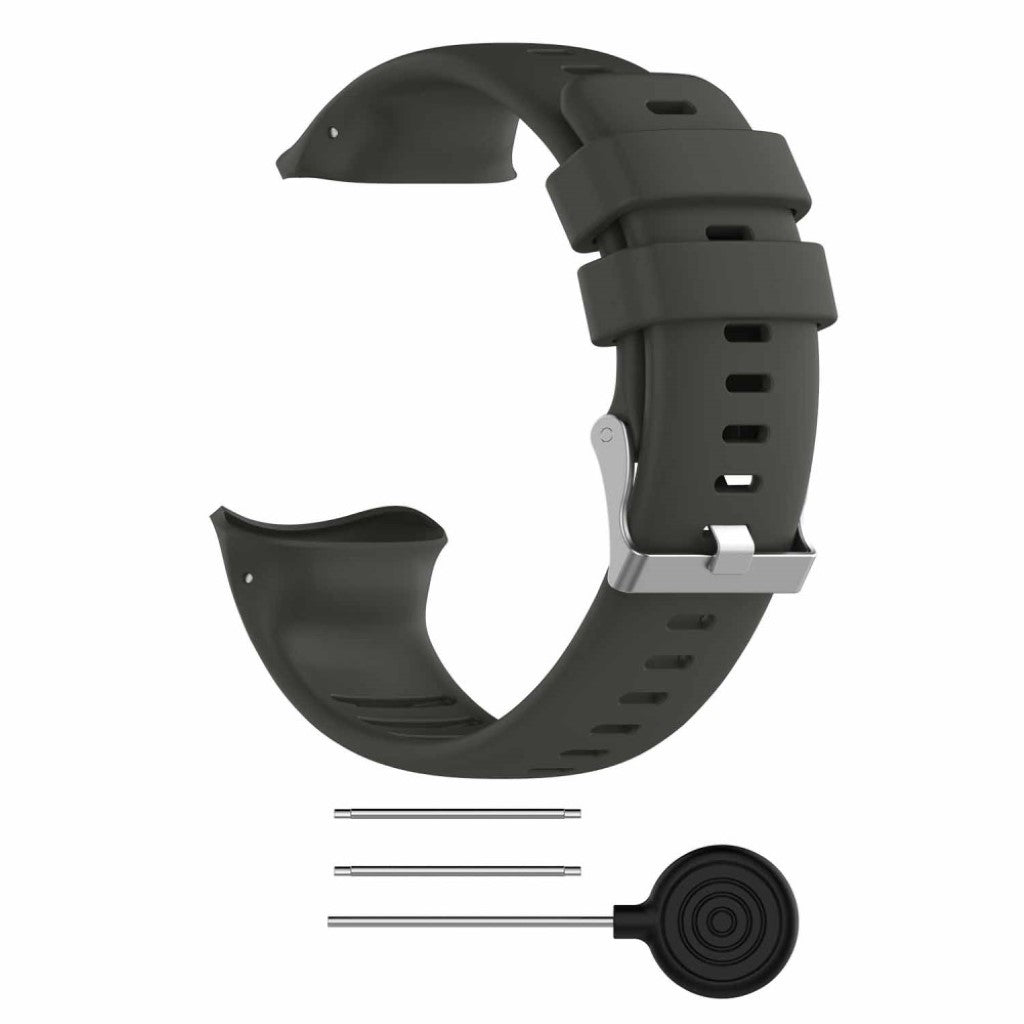 Helt vildt sejt Polar Vantage V Silikone Rem - Sølv#serie_4