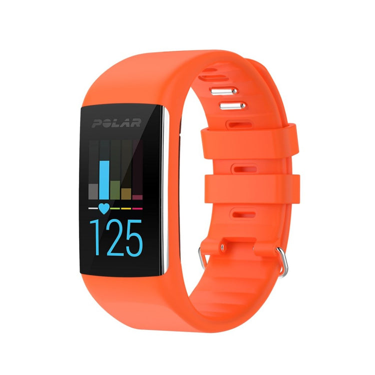 Fortrinligt Polar A370 / Polar A360 Silikone Rem - Orange#serie_3