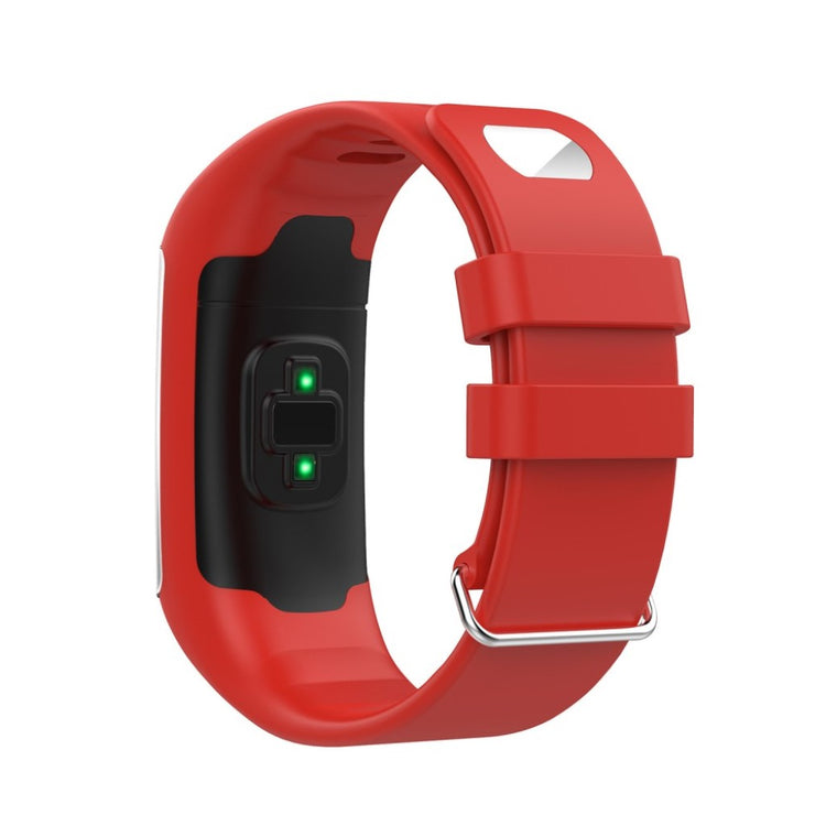Fortrinligt Polar A370 / Polar A360 Silikone Rem - Rød#serie_4