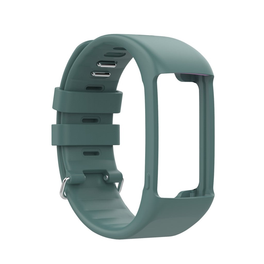 Fortrinligt Polar A370 / Polar A360 Silikone Rem - Grøn#serie_8