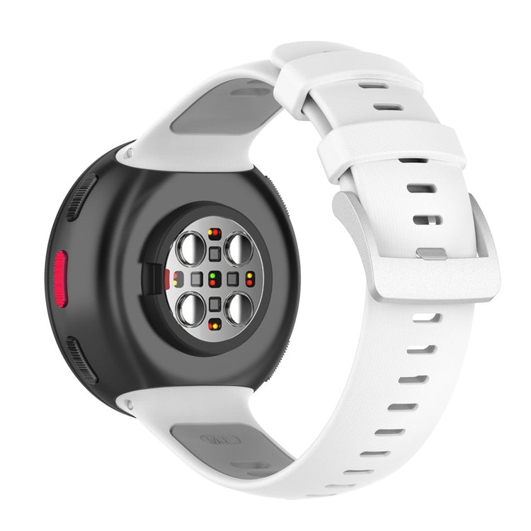 Mega pænt Polar Vantage V2 Silikone Rem - Hvid#serie_2