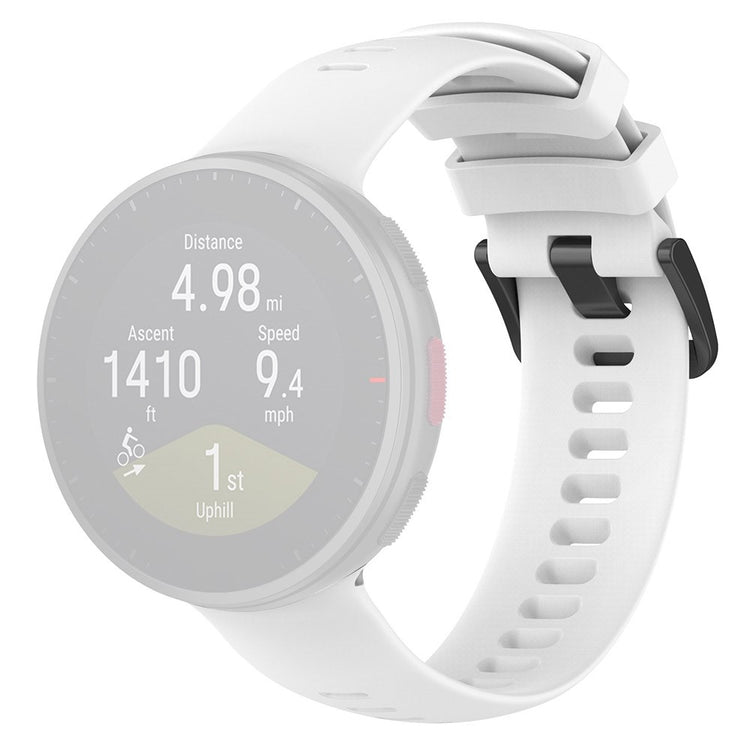 Udsøgt Polar Vantage V2 Silikone Rem - Hvid#serie_2