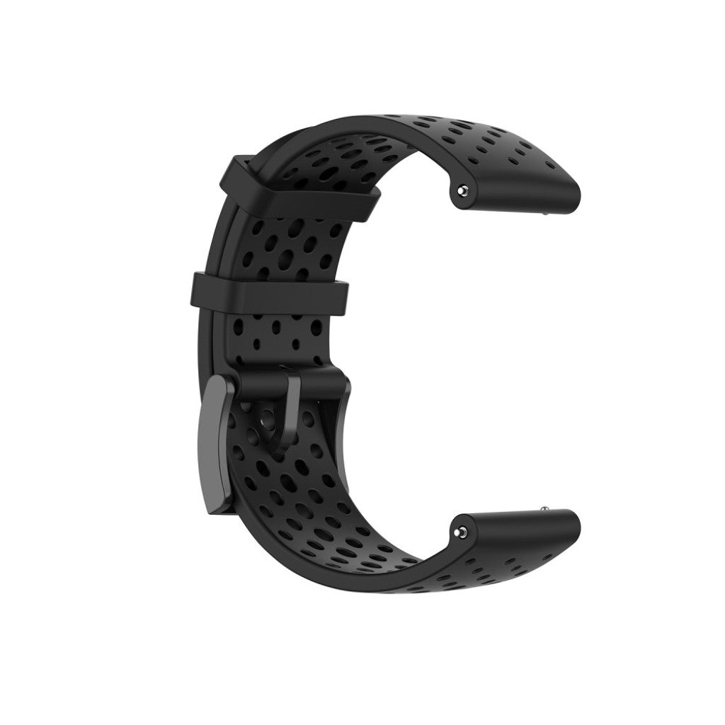 Fremragende Universal Suunto Silikone Rem - Sort#serie_1