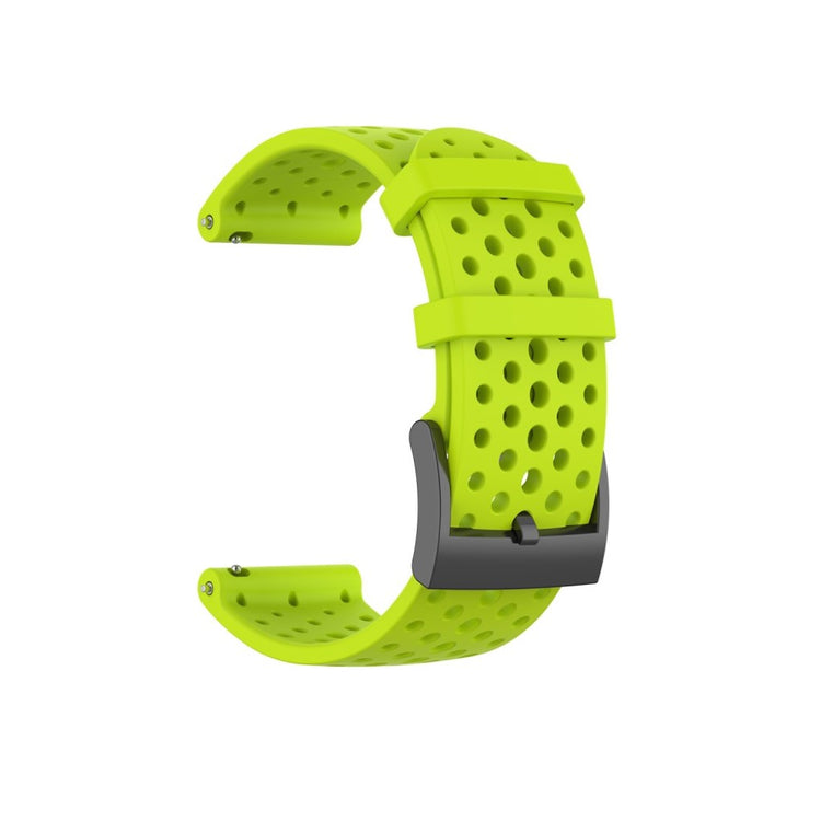 Fremragende Universal Suunto Silikone Rem - Grøn#serie_7