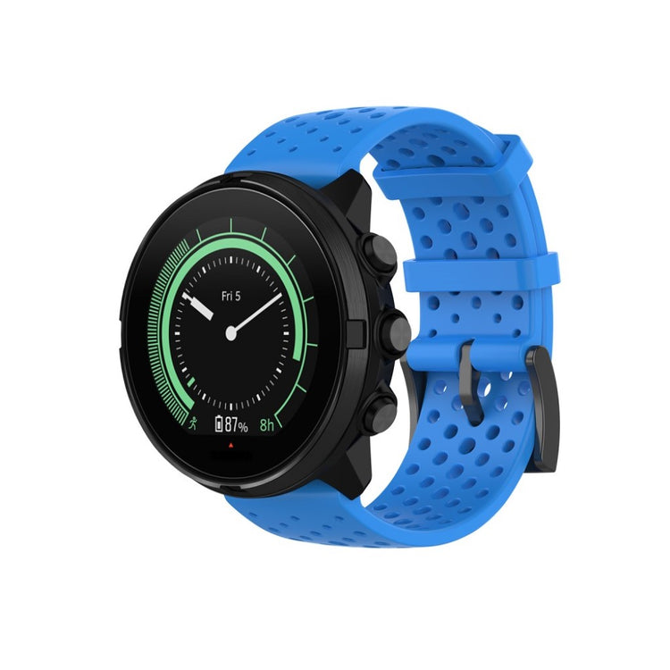 Fremragende Universal Suunto Silikone Rem - Blå#serie_9