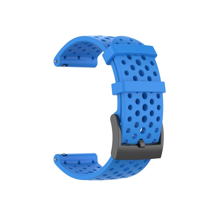 Fremragende Universal Suunto Silikone Rem - Blå#serie_9
