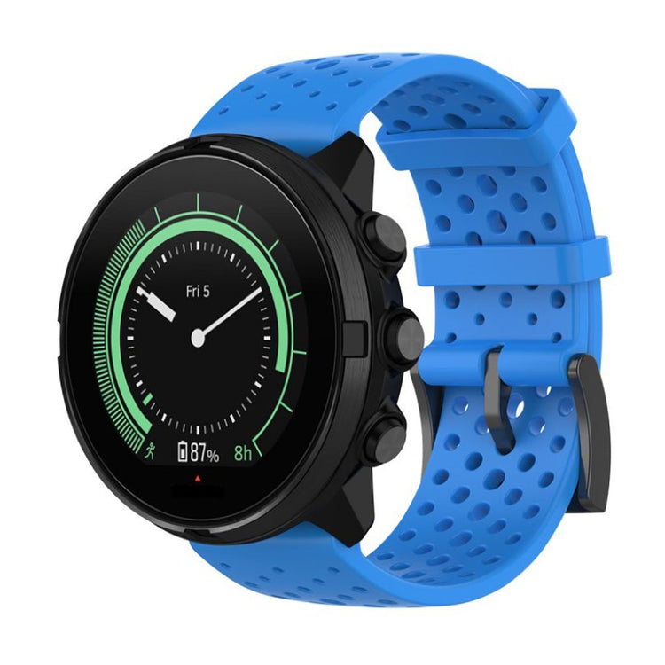 Fremragende Universal Suunto Silikone Rem - Blå#serie_9