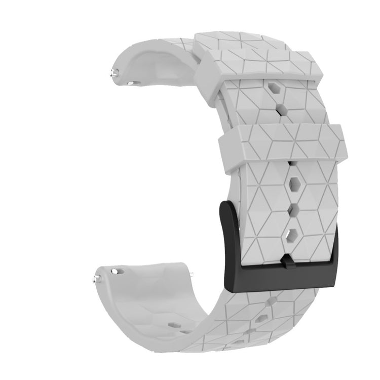 Fint Suunto 9 Baro Silikone Rem - Hvid#serie_2