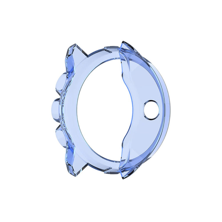 Universal Suunto Gennemsigtig Silikone Bumper  - Blå#serie_3