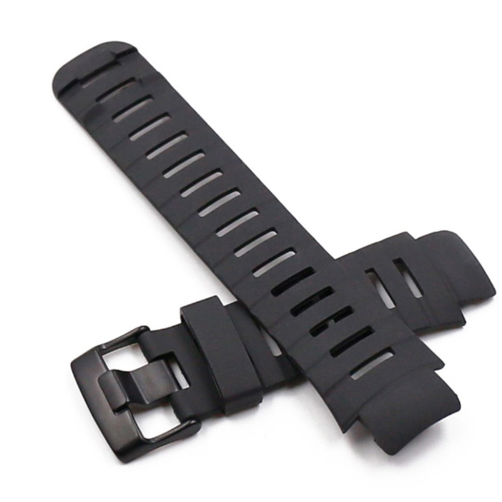 Elegant Suunto X-Lander Silikone Rem - Sort#serie_1
