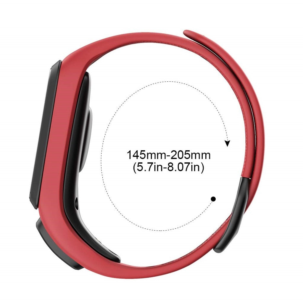Smuk TomTom Runner 2 / TomTom Runner 3 Silikone Rem - Rød#serie_4