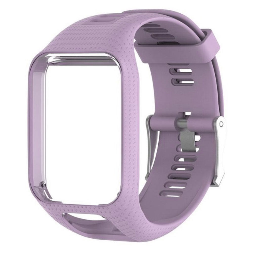 Smuk TomTom Runner 2 / TomTom Runner 3 Silikone Rem - Lilla#serie_5