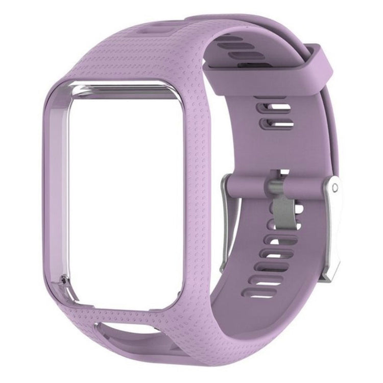 Smuk TomTom Runner 2 / TomTom Runner 3 Silikone Rem - Lilla#serie_5